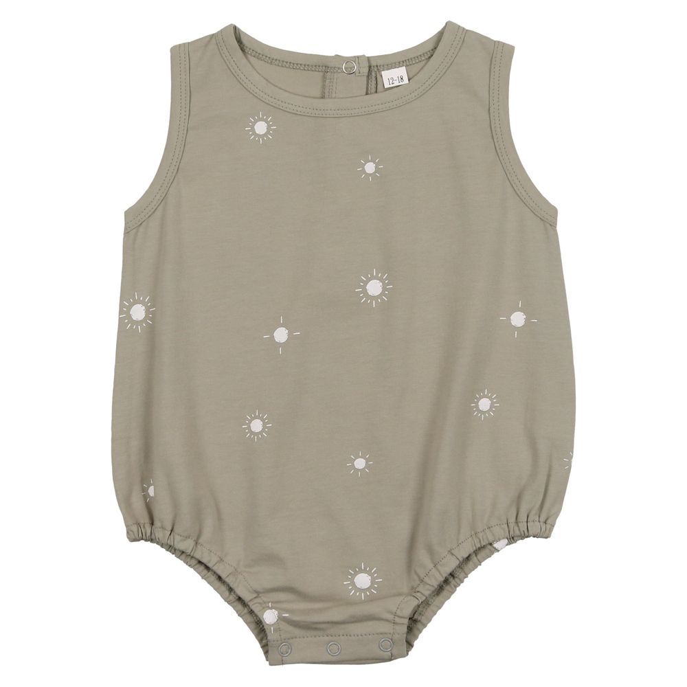 Pouf Baby's Sun Print Romper